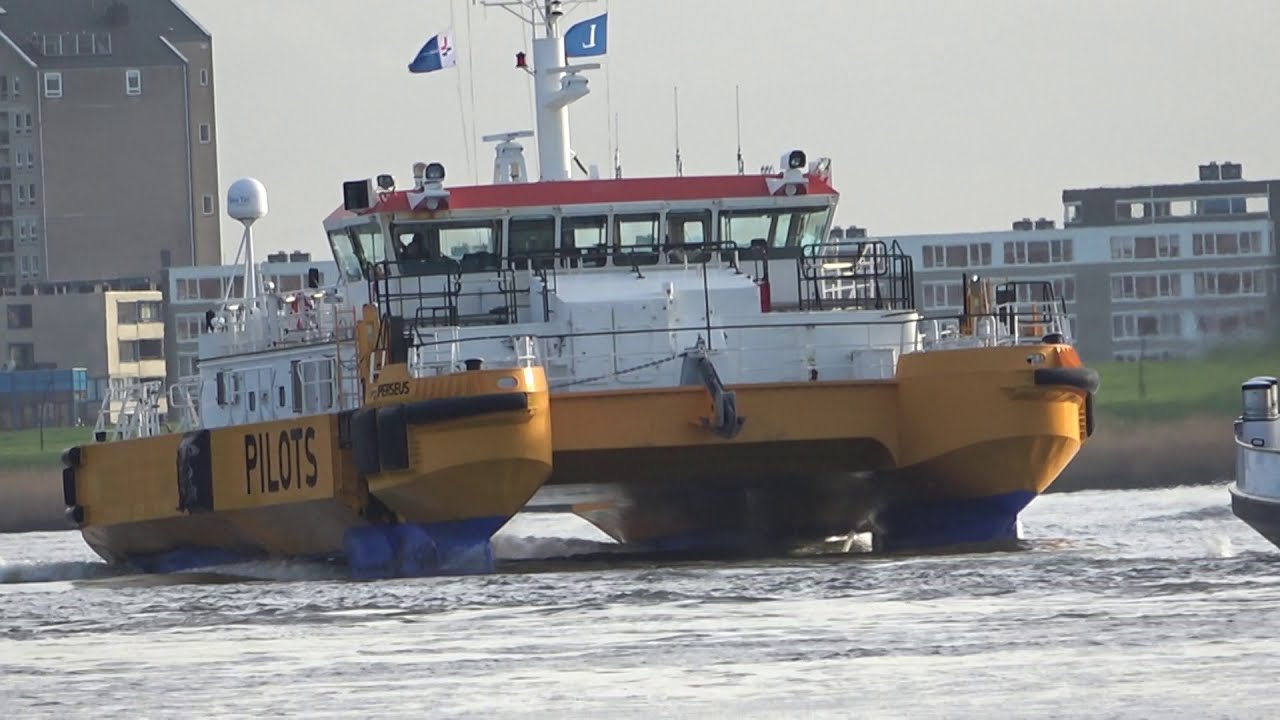 Pilot Boat PERSEUS, Rotterdam. SWATH technology