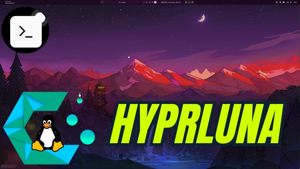 Hyprluna | Первый взгляд — Hyprland, но лучше | В разработке