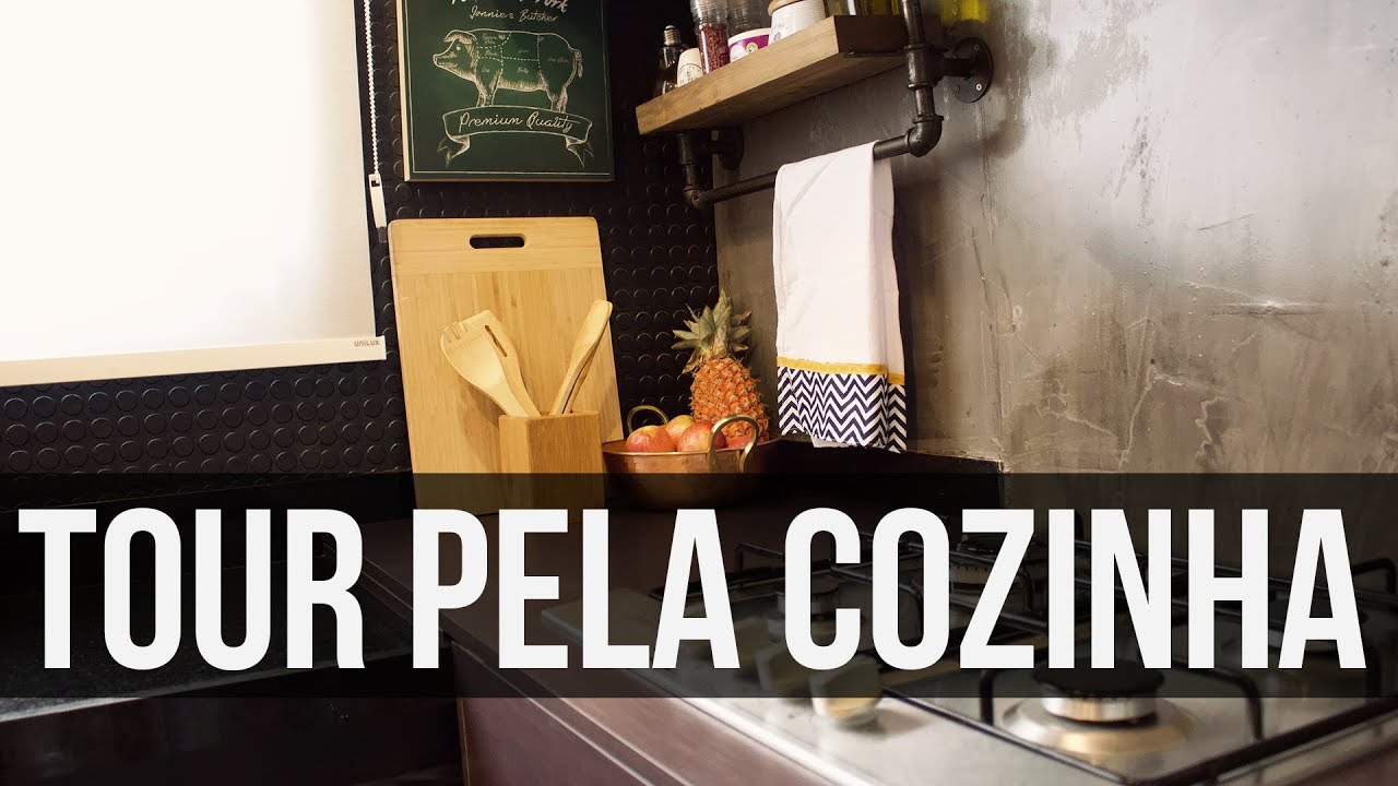 Tour pela minha cozinha