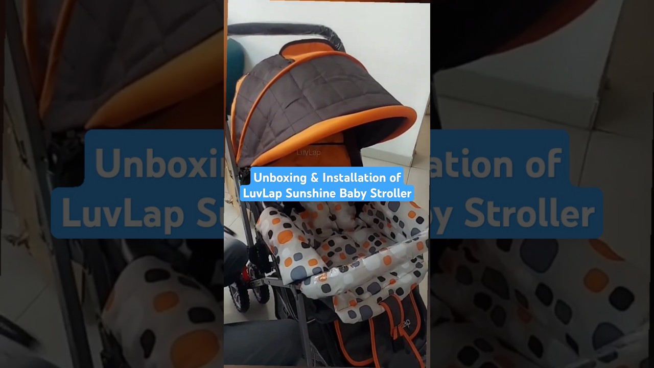 Installation of LuvLap Sunshine Baby Stroller/ Pram #shorts #shortvideo #installation #strollers