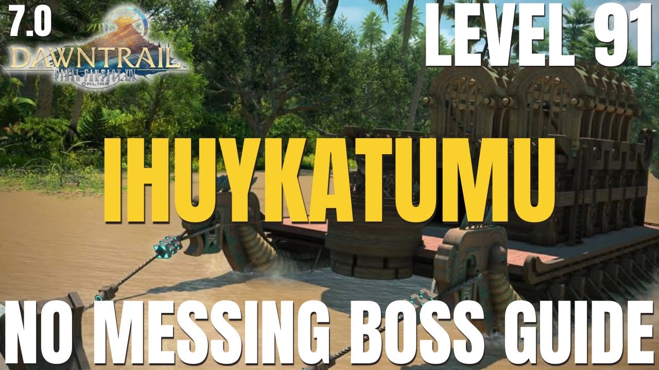 Ihuykatumu Level 91 Dungeon Guide || BOSS GUIDE || FFXIV Patch 7.0 || Dawntrail
