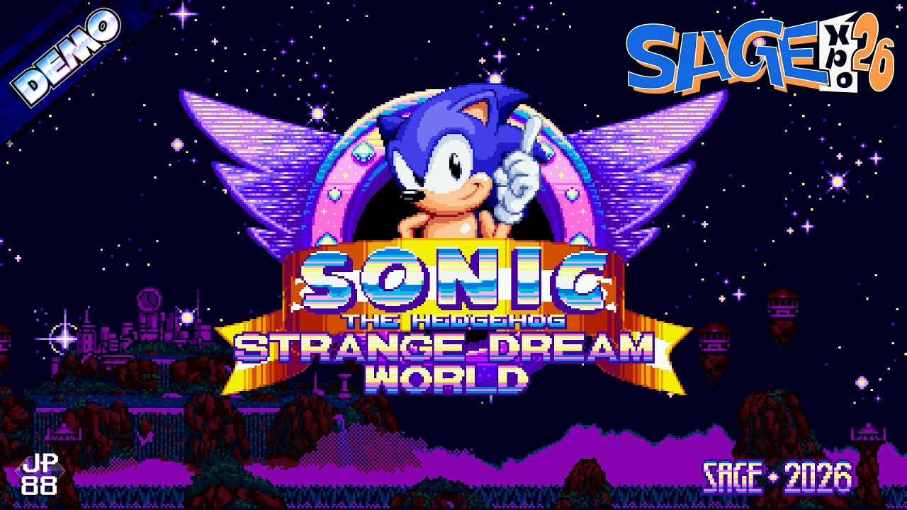 Sonic 1 Strange Dream World (SAGE '26 Demo) ✪ Walkthrough (1080p/60fps)