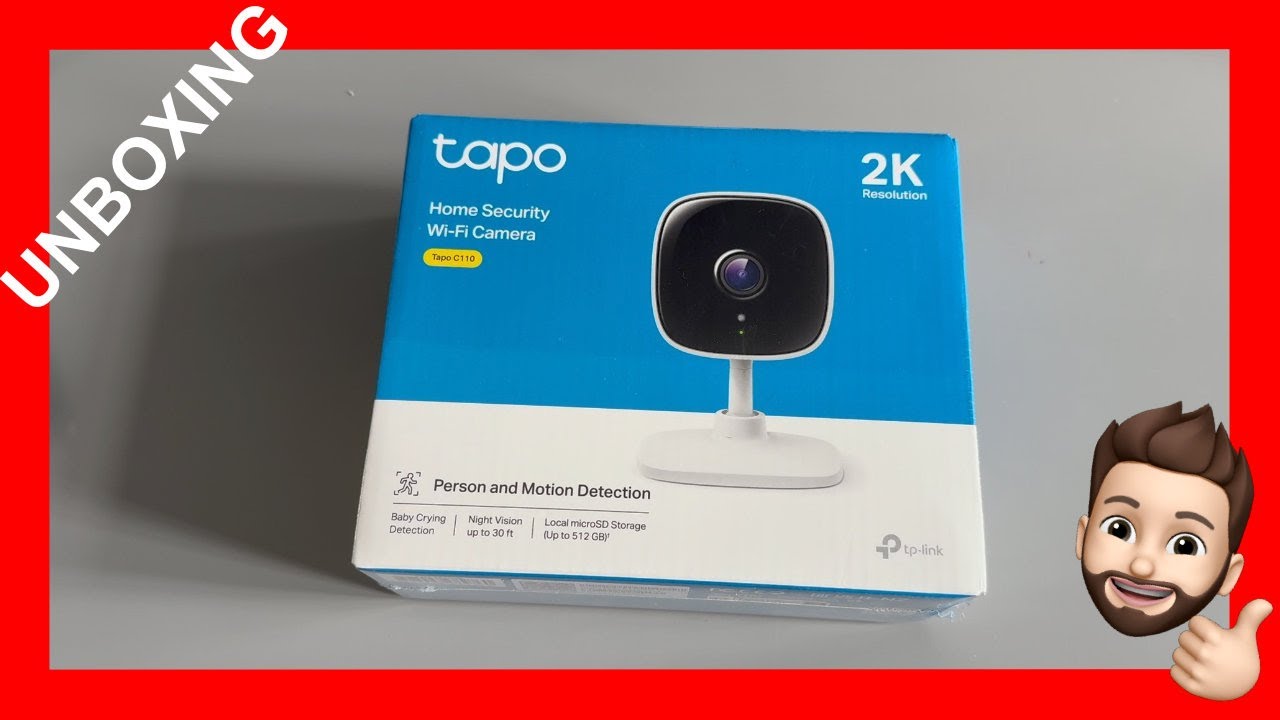 Unboxing de la Cámara TP-Link TAPO C110 🔥