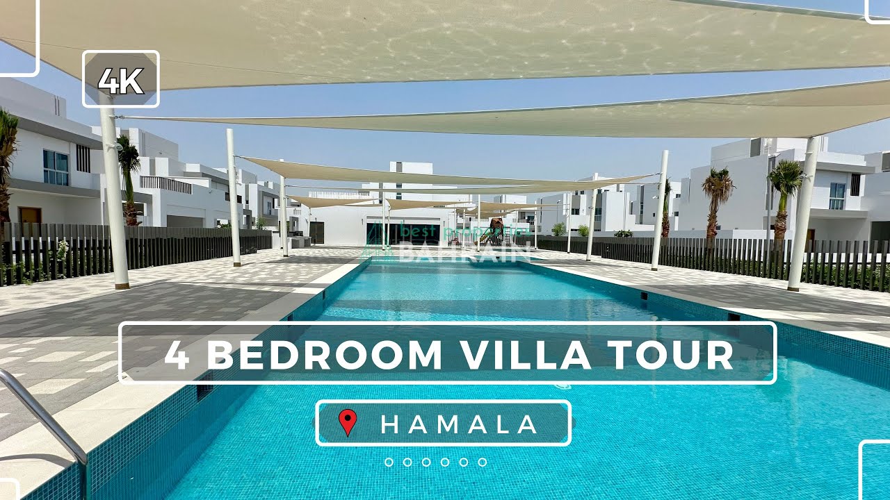Brand New 4 Bedroom Modern Villa with Garden and Amenities - #Hamala #Bahrain