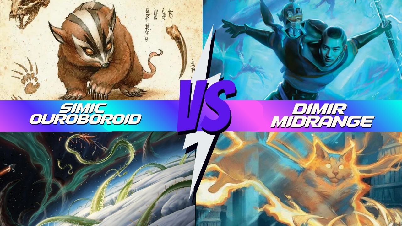 Simic Ouroboriod vs Dimir Midrange | Standard Gameplay
