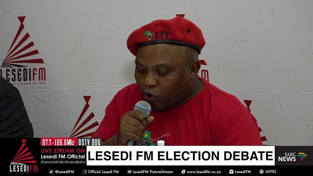 LESEDI FM ELECTION DEBATE - MATJHABENG MUNICIPALITY