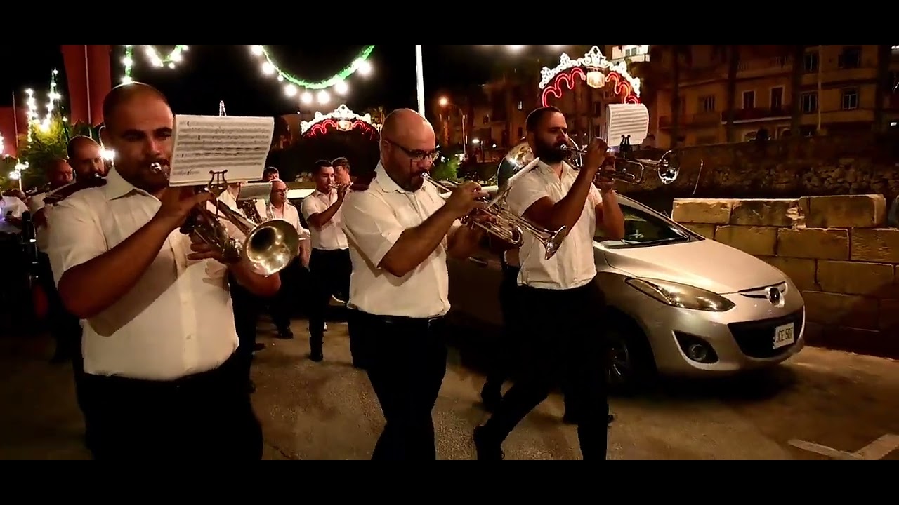 Festa ta Santa Katerina, Żurrieq, 2025. Marċ tal-Erbgħa filgħaxija. 