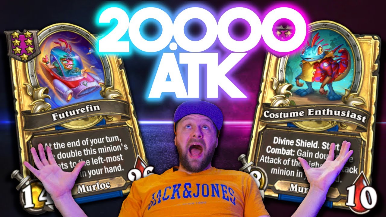 20 000 Attack Monster Build! Hearthstone Schlachtfeld