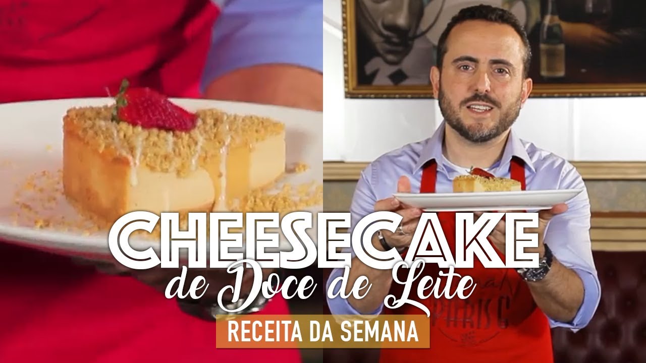 CHEESECAKE DE DOCE DE LEITE &Agrave; 