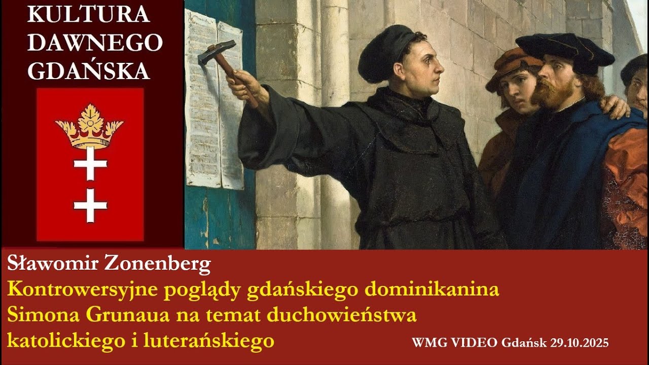 Kontrowersyjne poglądy gdańskiego dominikanina na temat duchowieństwa katolickiego i luterańskiego