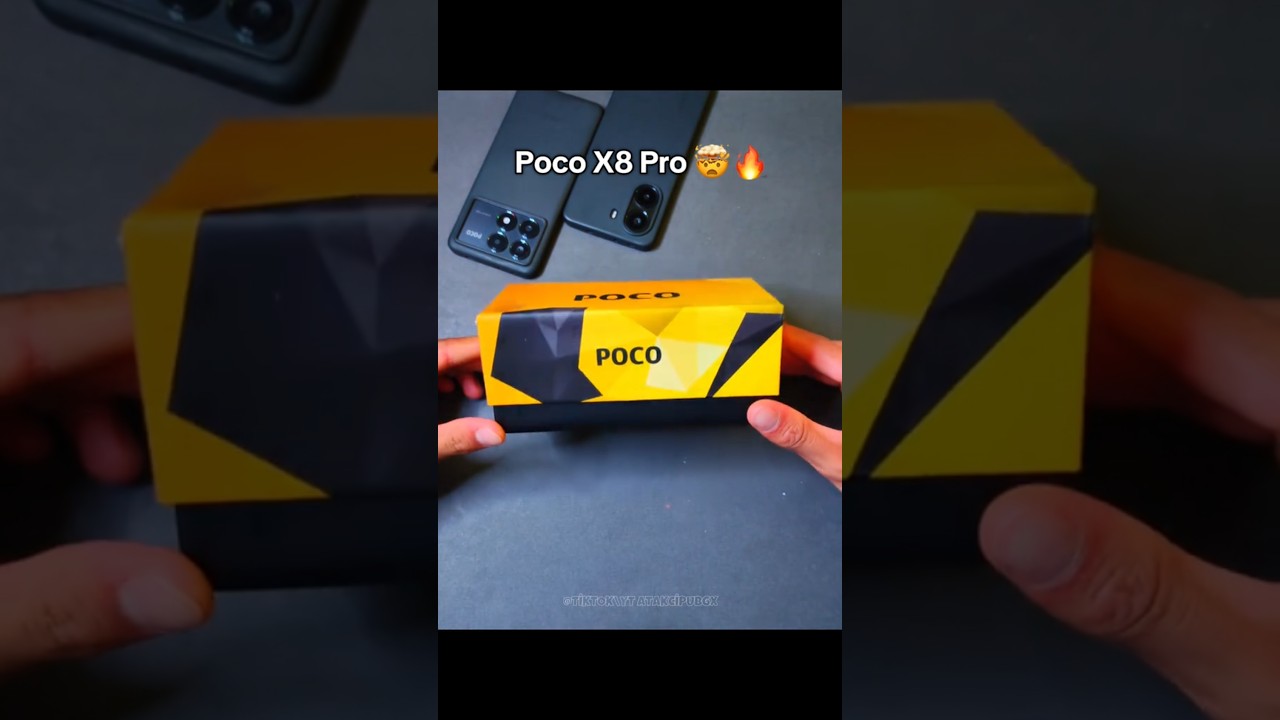 POCO X8 PRO 🤔😱 #poco #pubgmobile