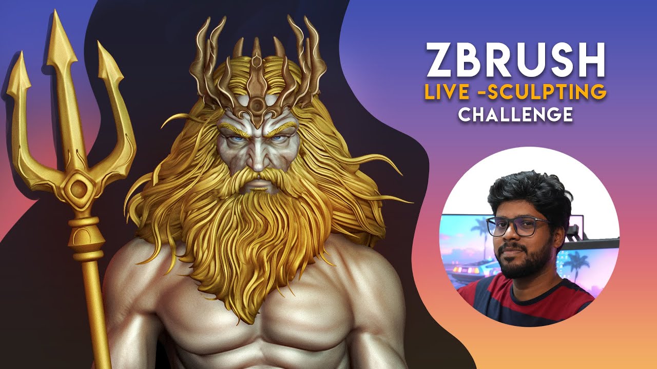 3D sculpt challenge   Live Sculpting   / Question and answers By starkstefen3D