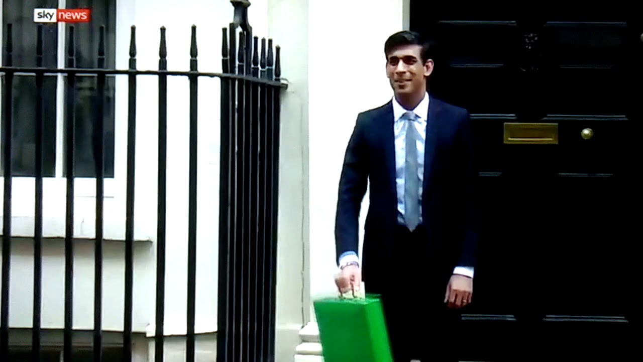 Budget 2020 - The chancellor's magical colour changing briefcase