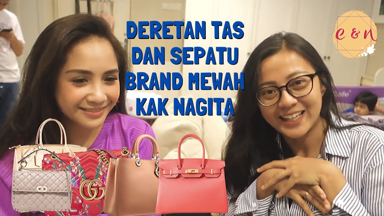 WOOWW!!! TAS DAN SEPATU PUNYA KAK GIGI (NAGITA SLAVINA) SEHARGA MILYARAN RUPIAH !!!