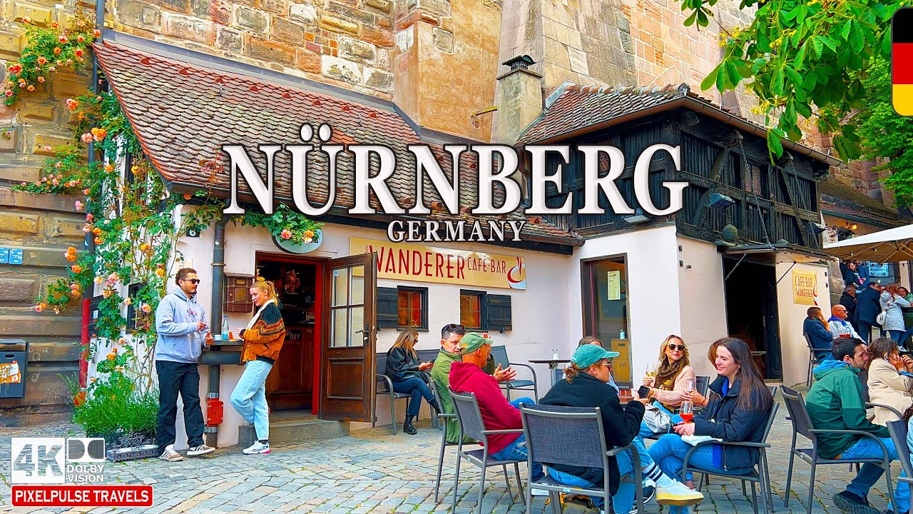 Nürnberg Germany 4K | Magical Streets & Medieval Architecture in Storybook City
