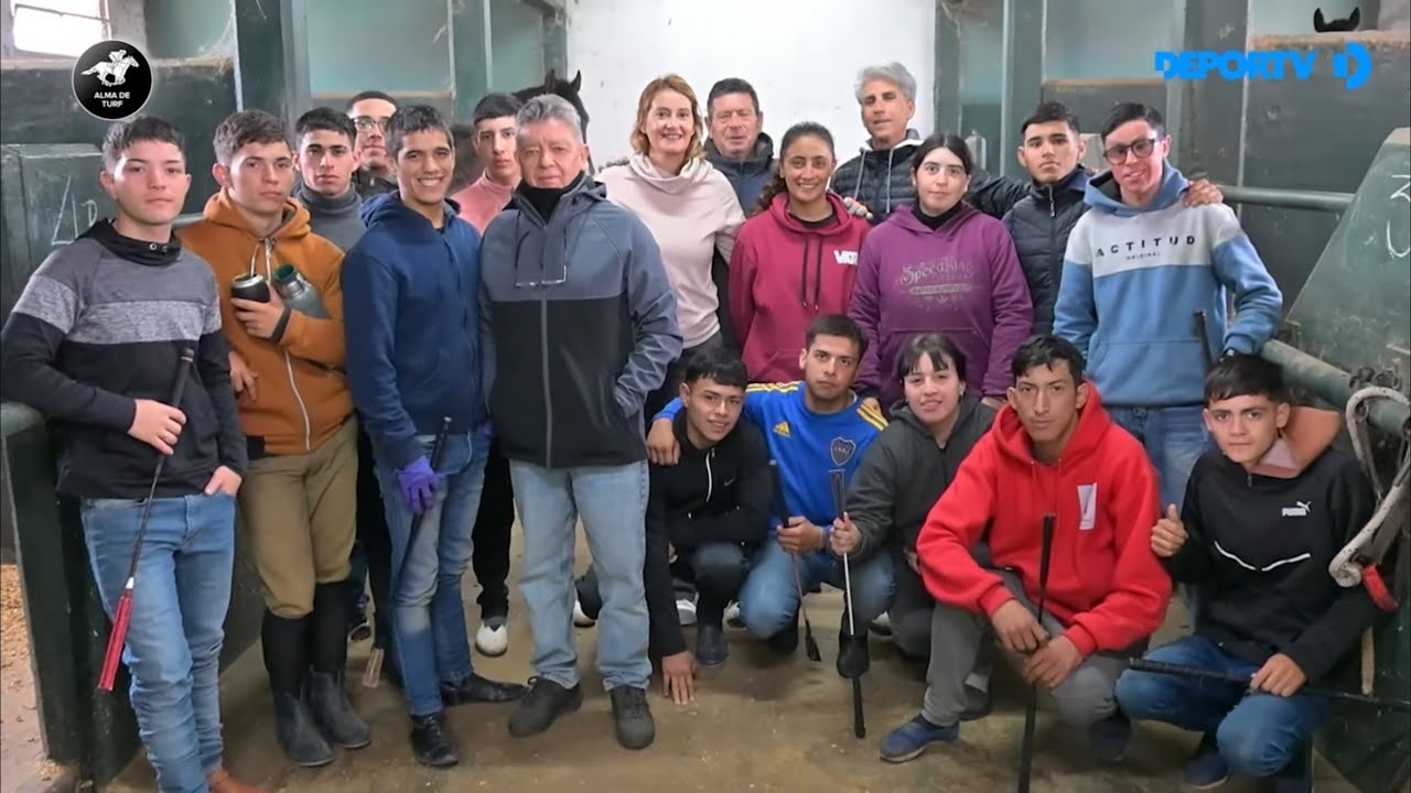 ESCUELA DE JOCKEYS APRENDICES HIP. DE LA PLATA - MAÑANAS EN EL HIPÓDROMO DE PALERMO - IRINEO YALET