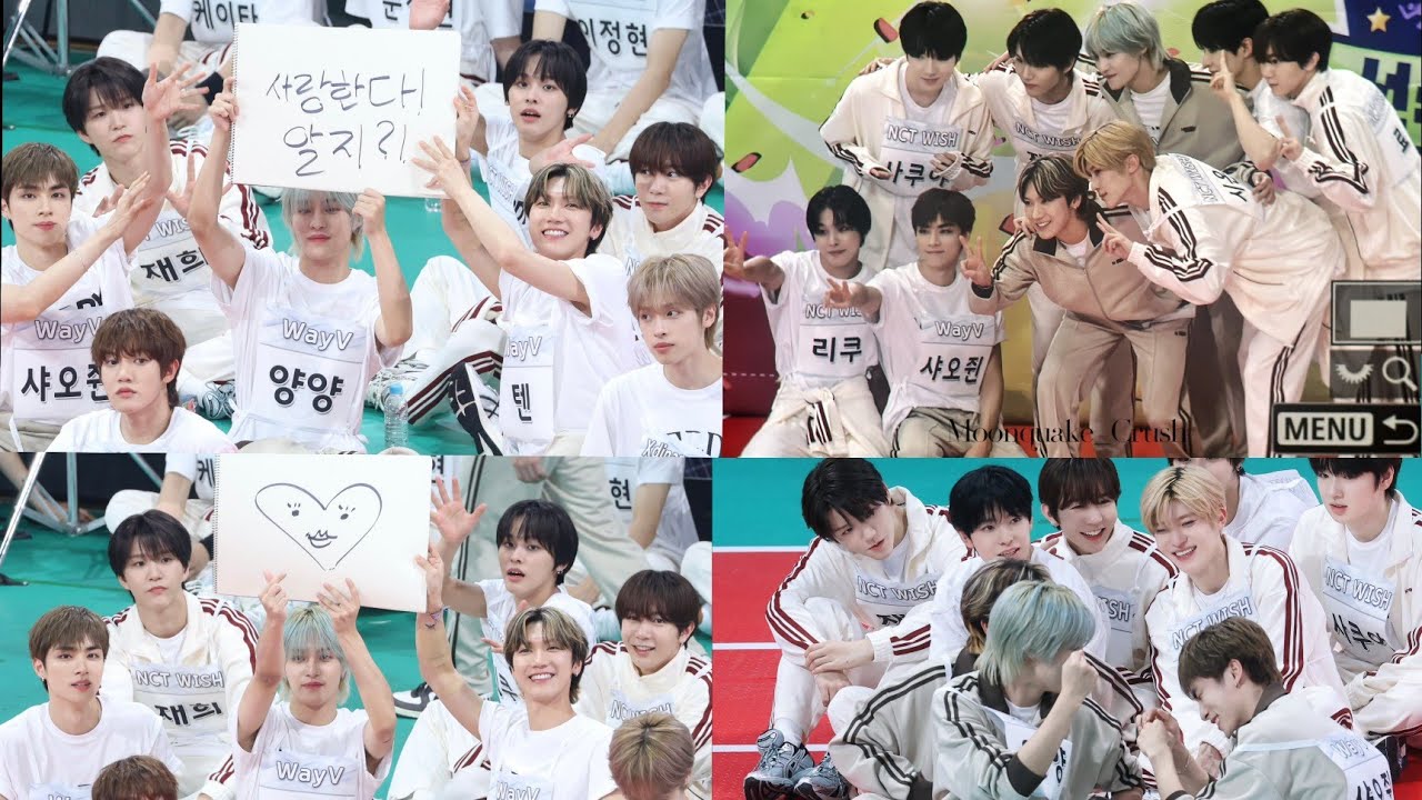 Moment's NCT Wish & Wayv In ISAC 2024