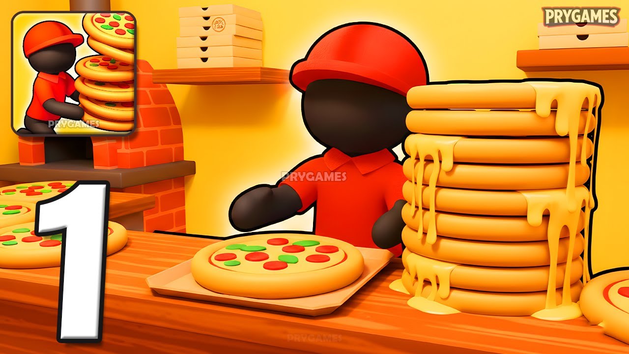 Pizza Ready! - Gameplay Walkthrough Part 1 - Pizza Restaurant Game (Android, iOS)