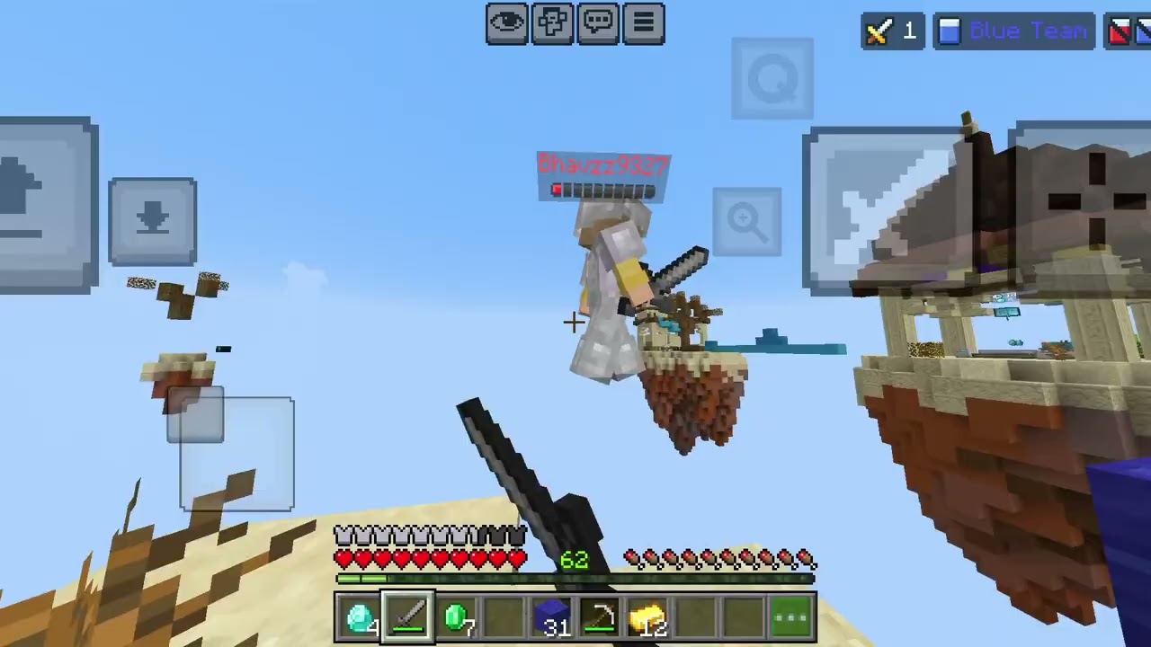 HIVE BEDWARS with levi launcher 👺