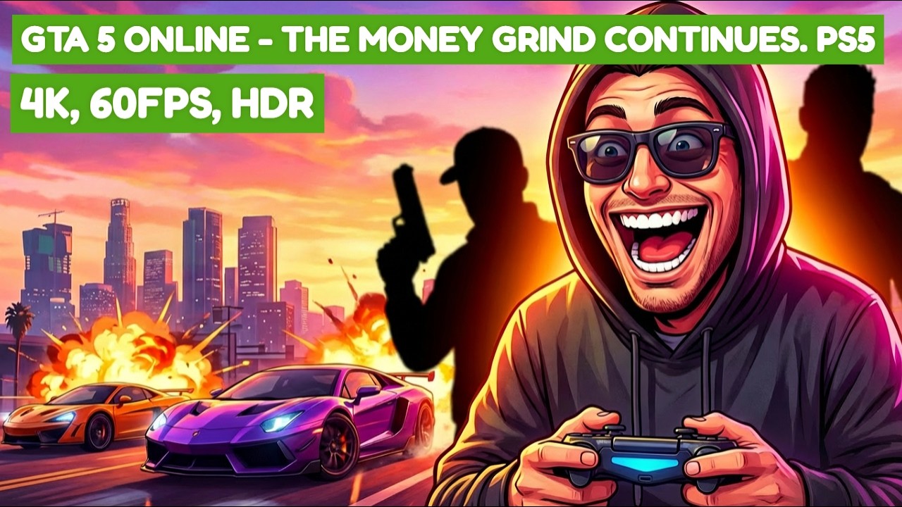 GTA 5 Online - The Money Grind Continues. PS5