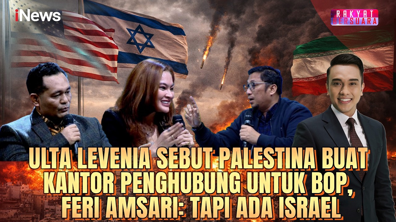 Ulta Levenia Sebut Palestina Buat Kantor Penghubung untuk BoP, Feri Amsari: Tapi Ada Israel