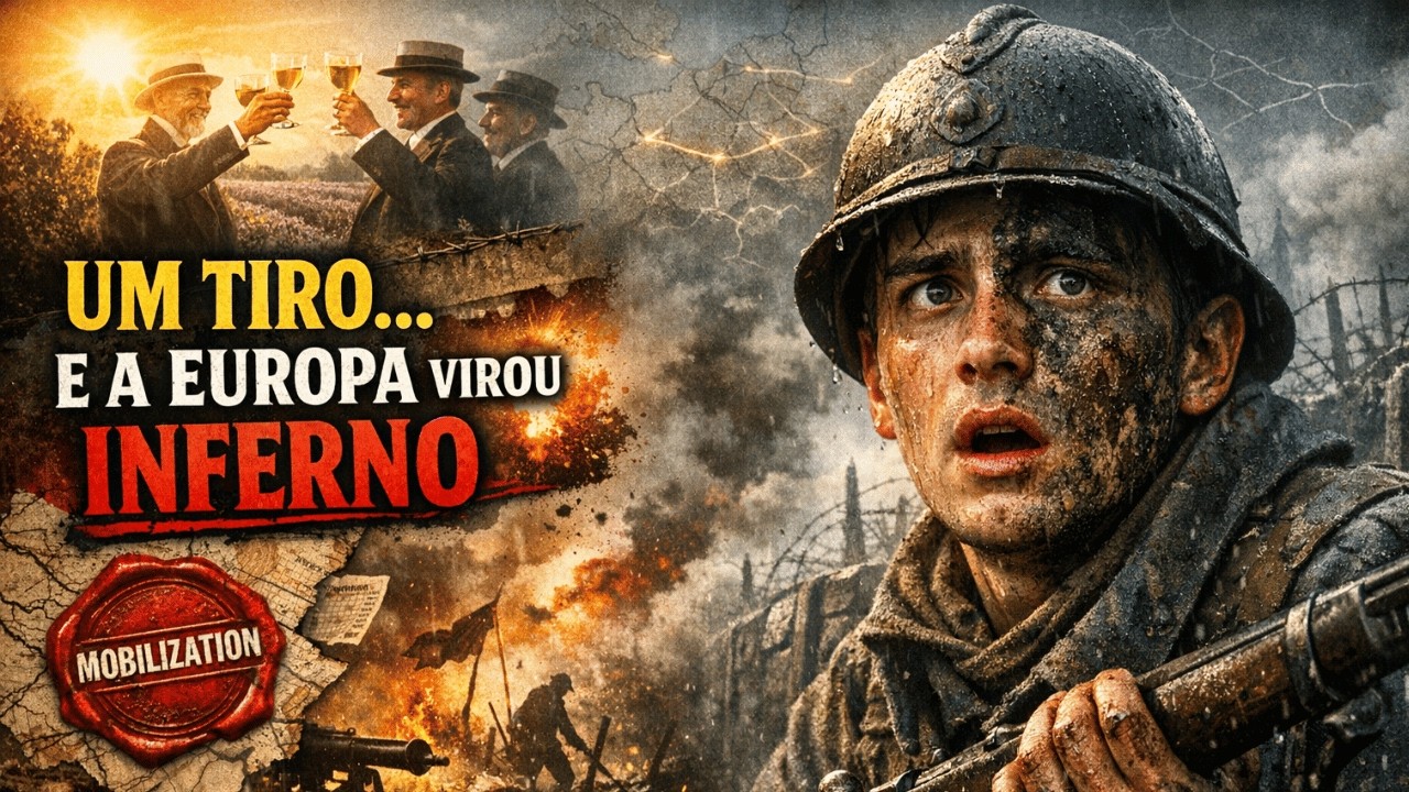 A Primeira Guerra Mundial (1914–1918) – O Conflito que Mudou o Mundo