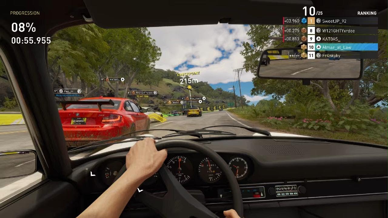 The Crew Motorfest | A Grand Race with Pro Racing Modifier - Dashboard view only, no nitro and map 