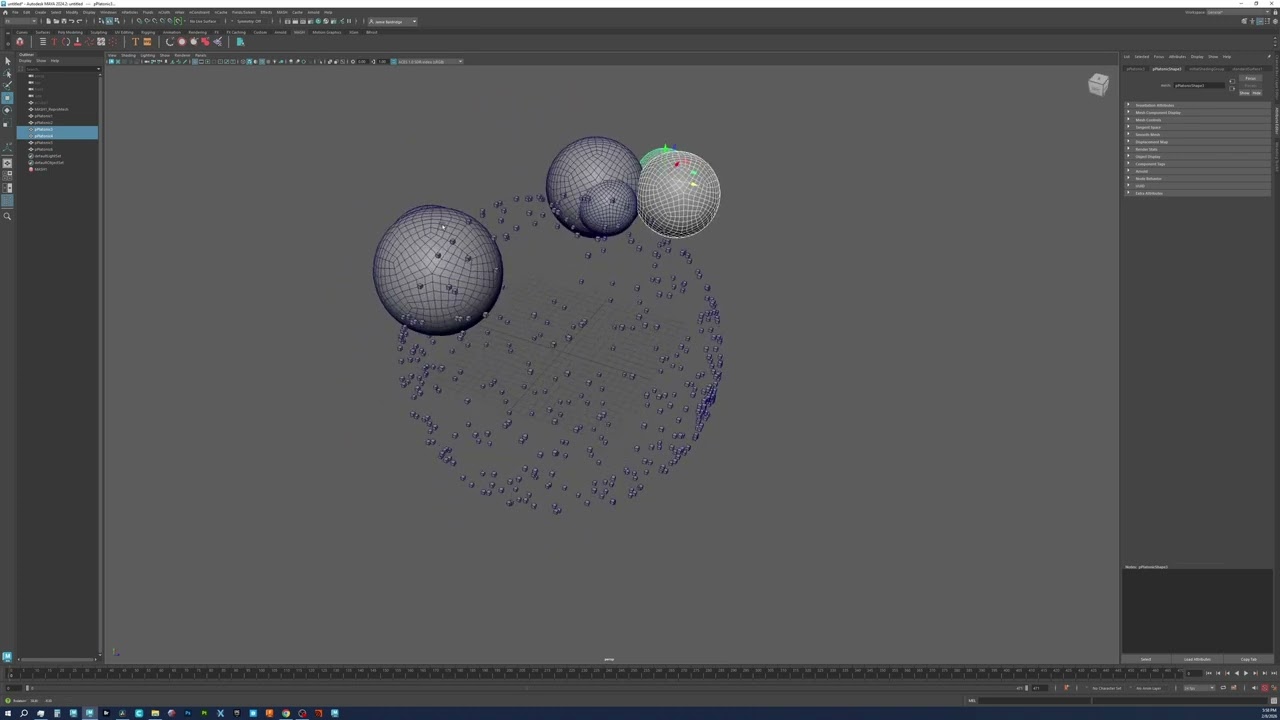Maya MASH Distribution Type