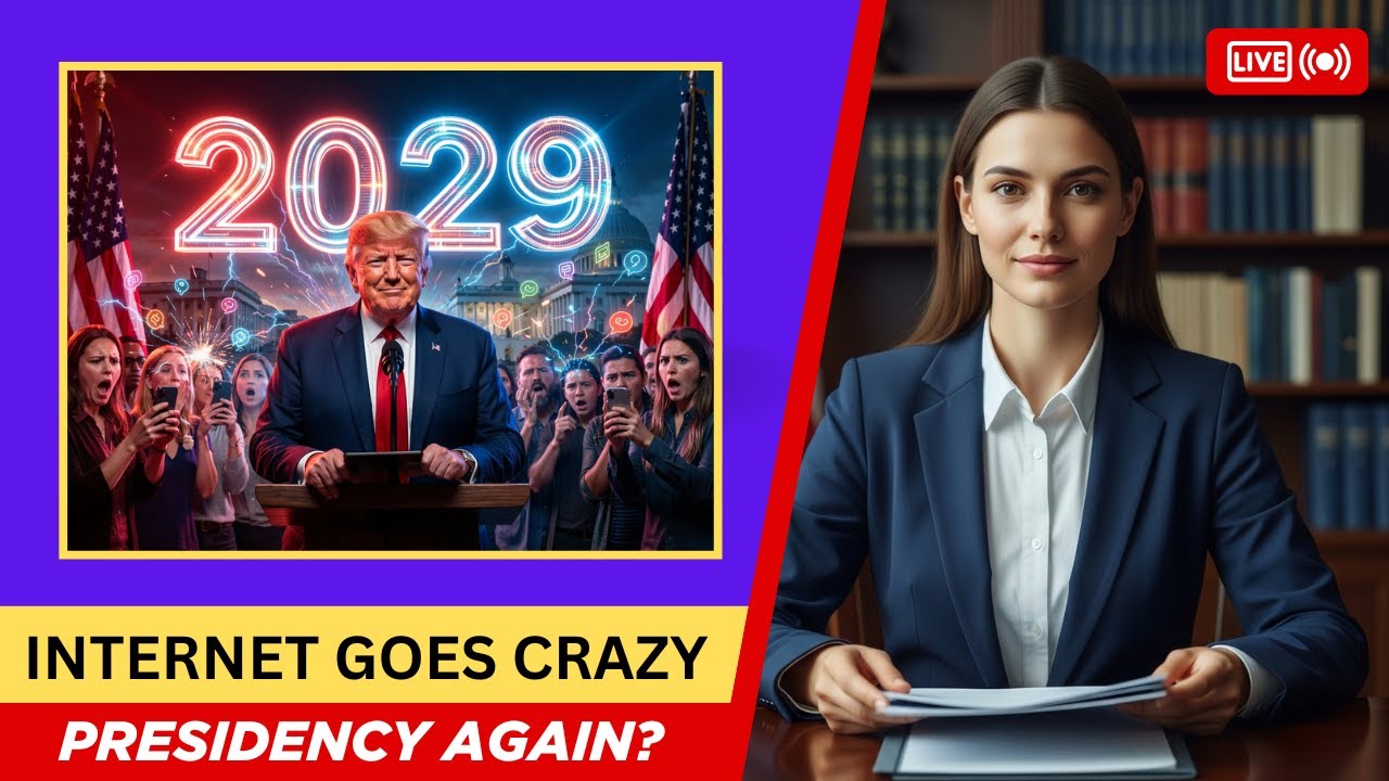 Political Bombshell Trump Hints at 2029 Presidency &mdash; Internet Goes Crazy!