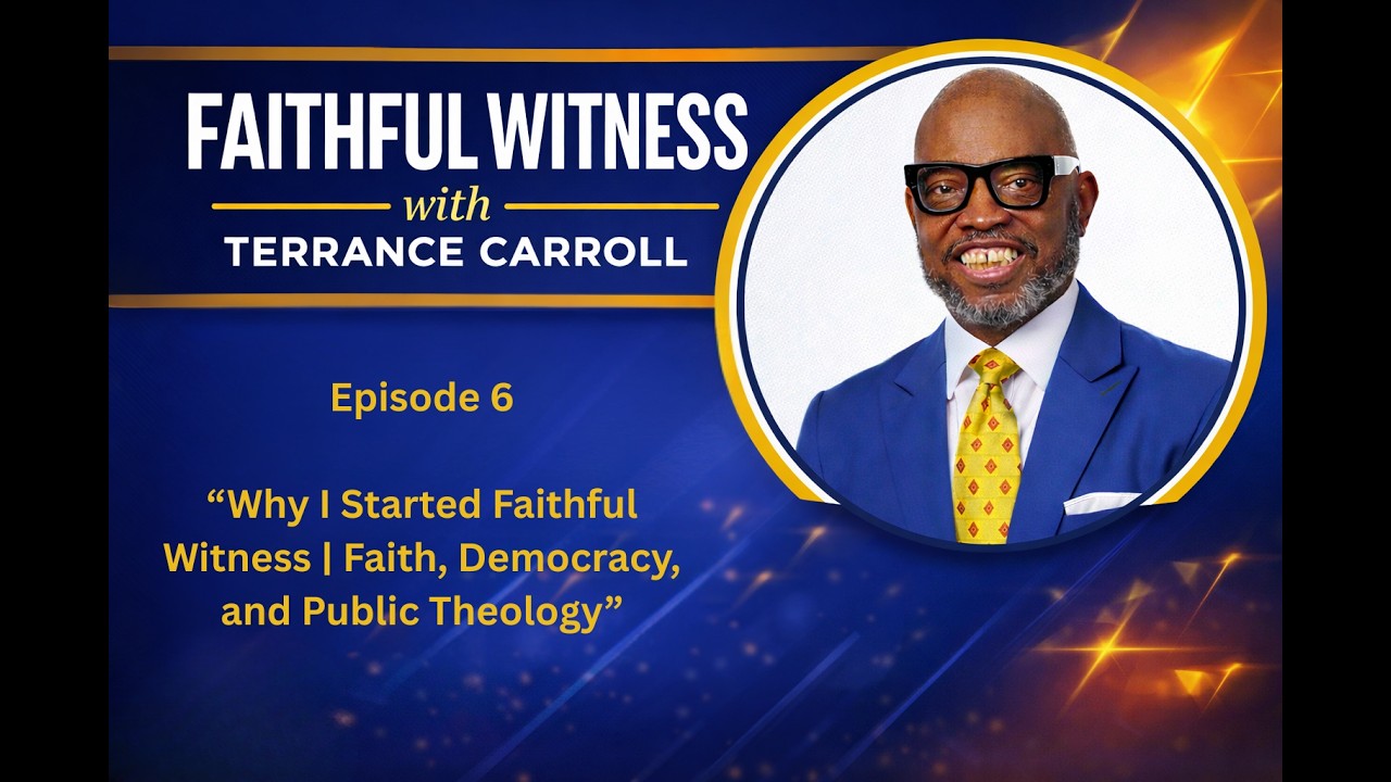 Why I Started Faithful Witness | Faith, Democracy, and Public Theology