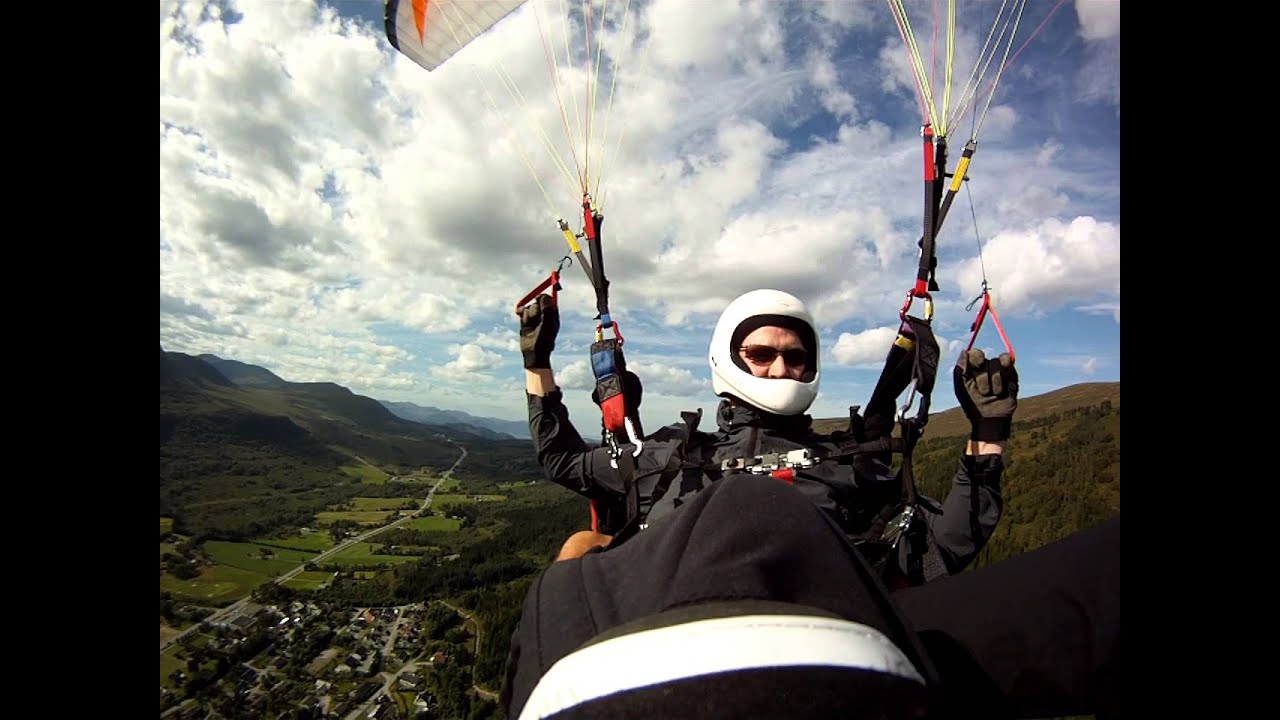 Tore Brandals tandemflight with Luis 