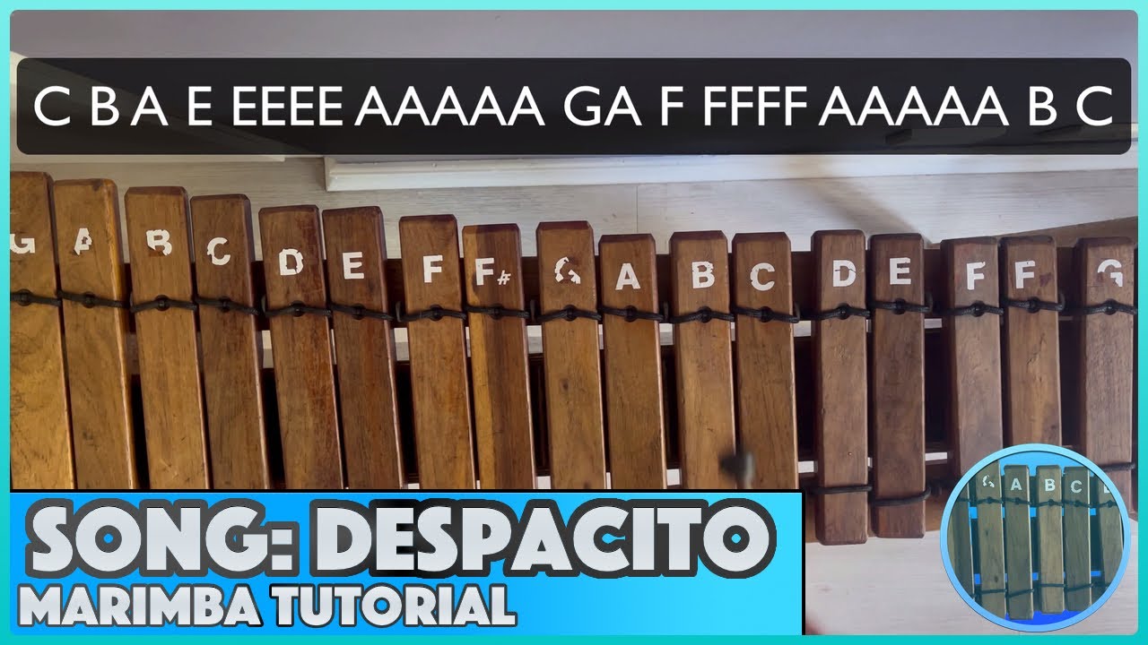 Learn How To Play Despacito On The Marimba | Tutorial