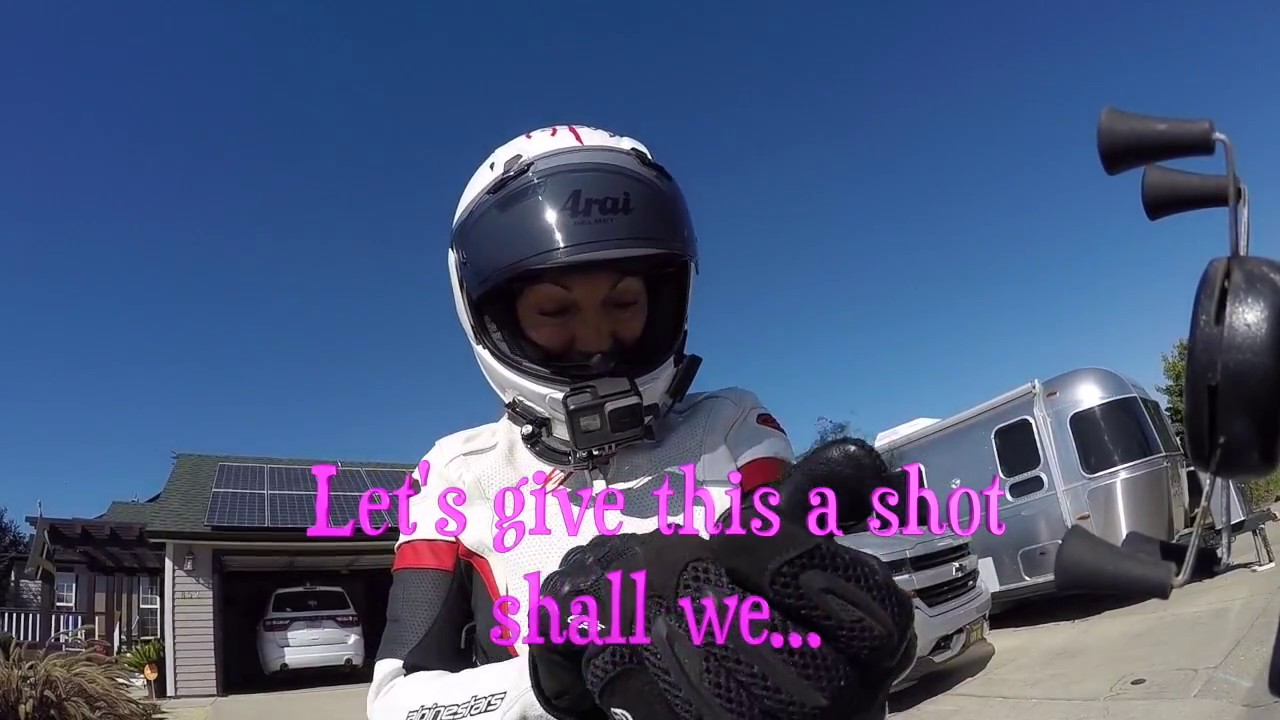 Lady Yamaha Rider Still learning. 2nd Camera Debut.