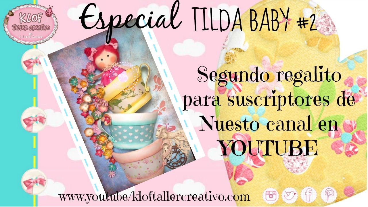 Cuadro Decorativo Tilda Baby | KLOF 💕