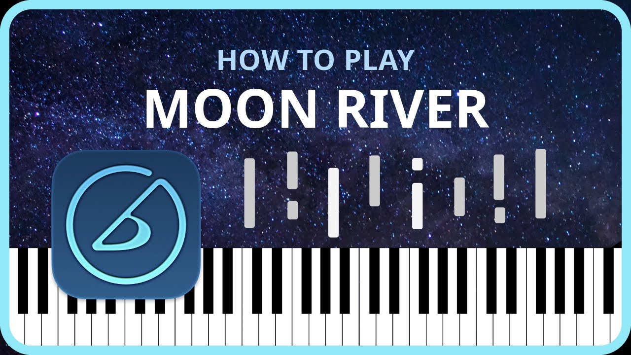 Moon River (easy jazz piano tutorial)