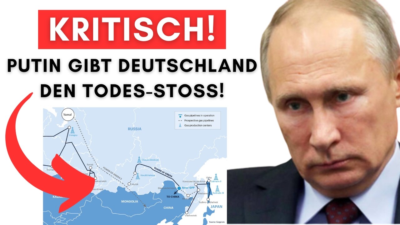 Putin hat Europa den Stecker gezogen. Der Winter 2025 wird für Deutschland kritisch!