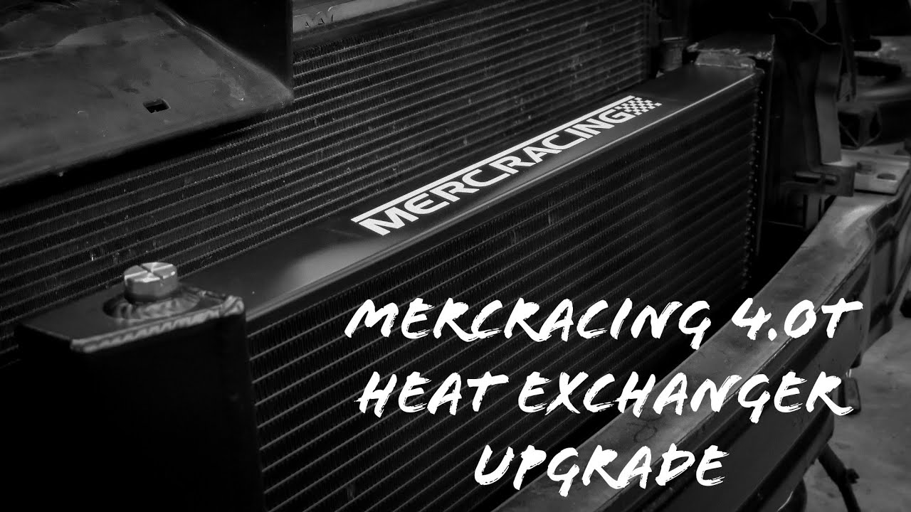 Installing a MercRacing 4.0T Heat Exchanger on my 3.0T!