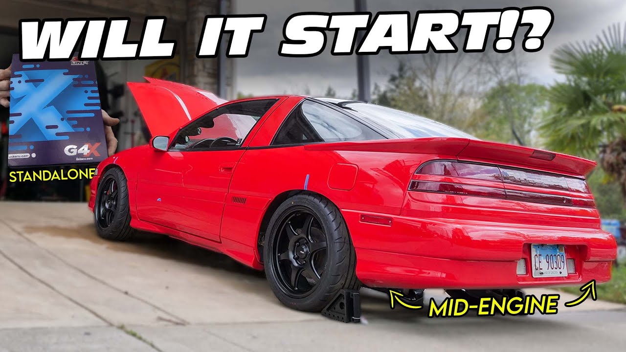 Wiring Up The MID-ENGINE ECLIPSE! - Standalone LINK ECU, Custom Engine Harness, & More!