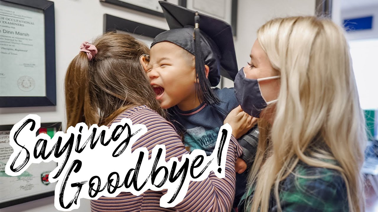 LINCOLN'S LAST DAY OF THERAPY! *emotional* 😭