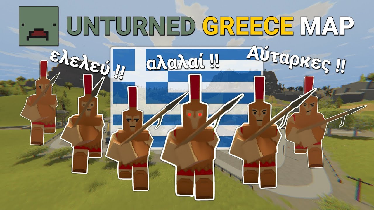 Why You Need To Play The Greece Map in Unturned