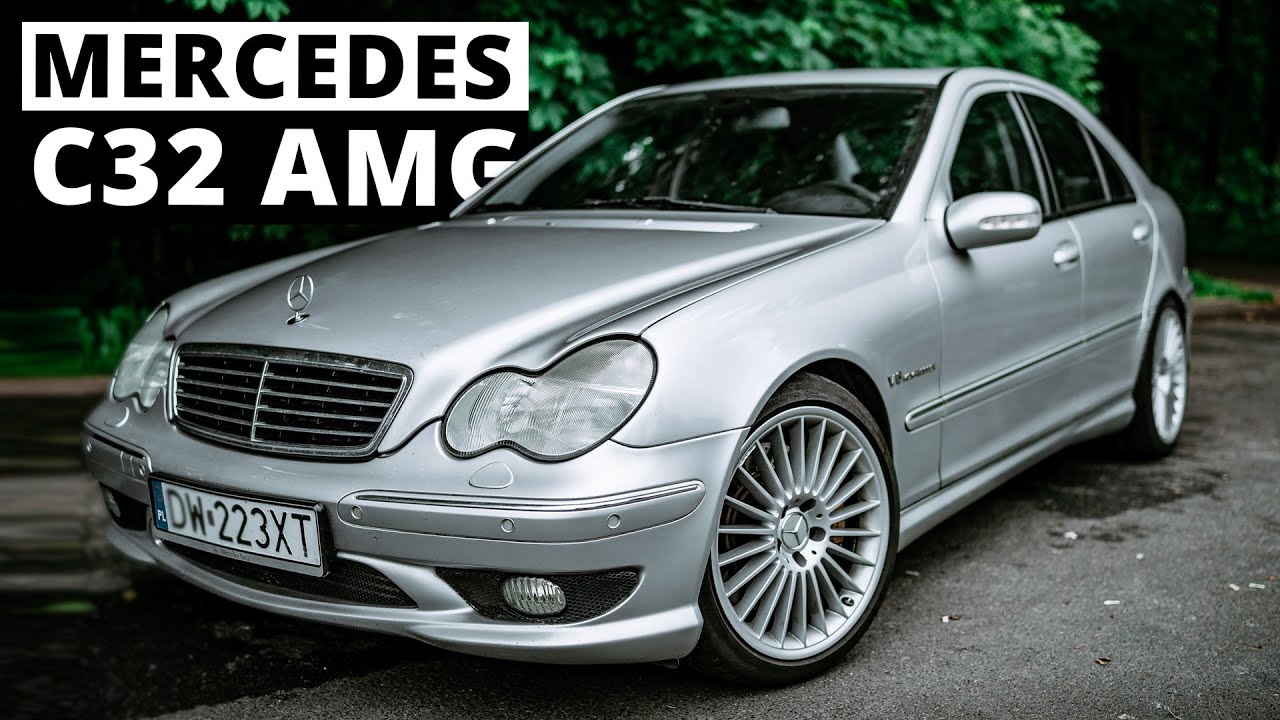 Mercedes C32 AMG - jeszcze nie widać, a już słychać