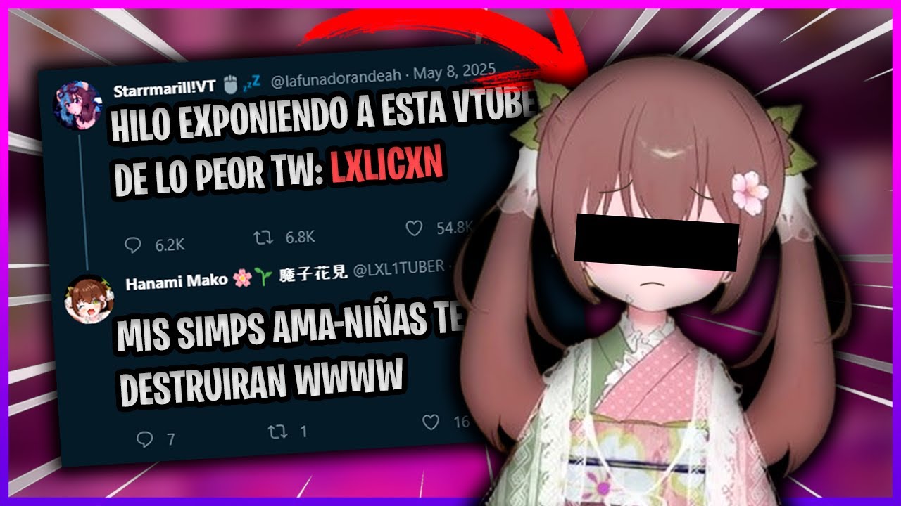 ESTA VTUBER FUE EXPUESTA DE LO PEOR