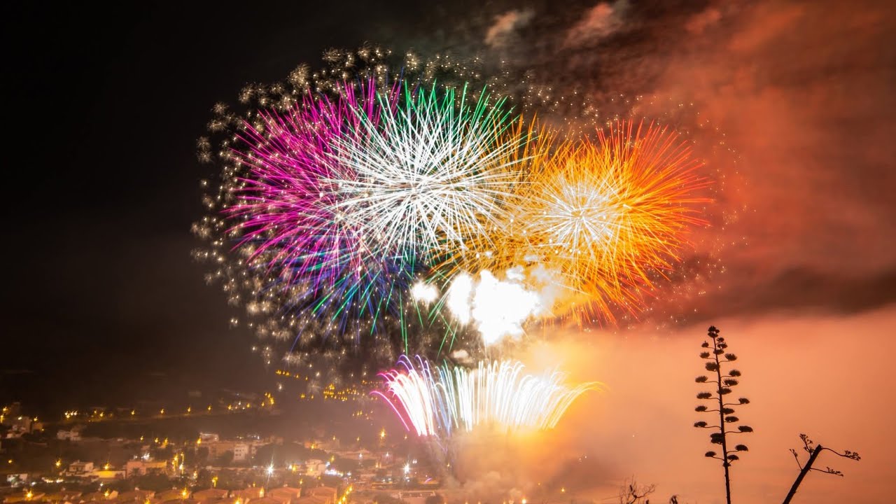 Los Fuegos de San Lorenzo 2025 El mayor y mejor espectáculo Pirotécnico de Fuegos Artificiales
