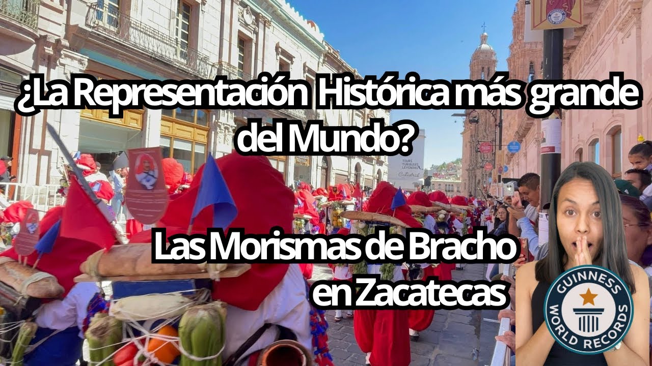 Desfile de Las Morismas de Bracho en Zacatecas 2025