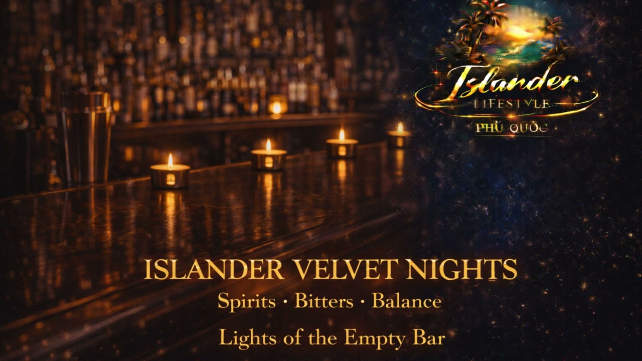 🎧 ISLANDER VELVET NIGHT | Lights of the Empty Bar #IslanderVelvetNight #CocktailMusic #NightBarMusic