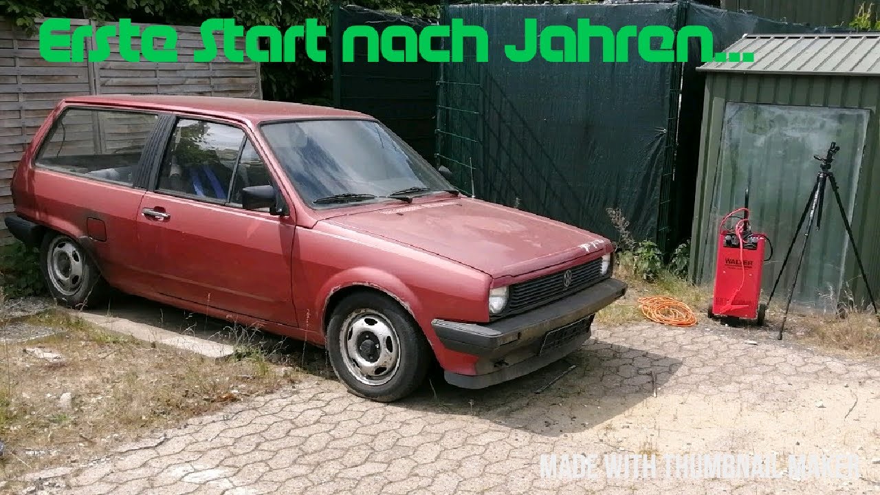Polo 86c Erste Start nach jahrelanger Standzeit ⚠️