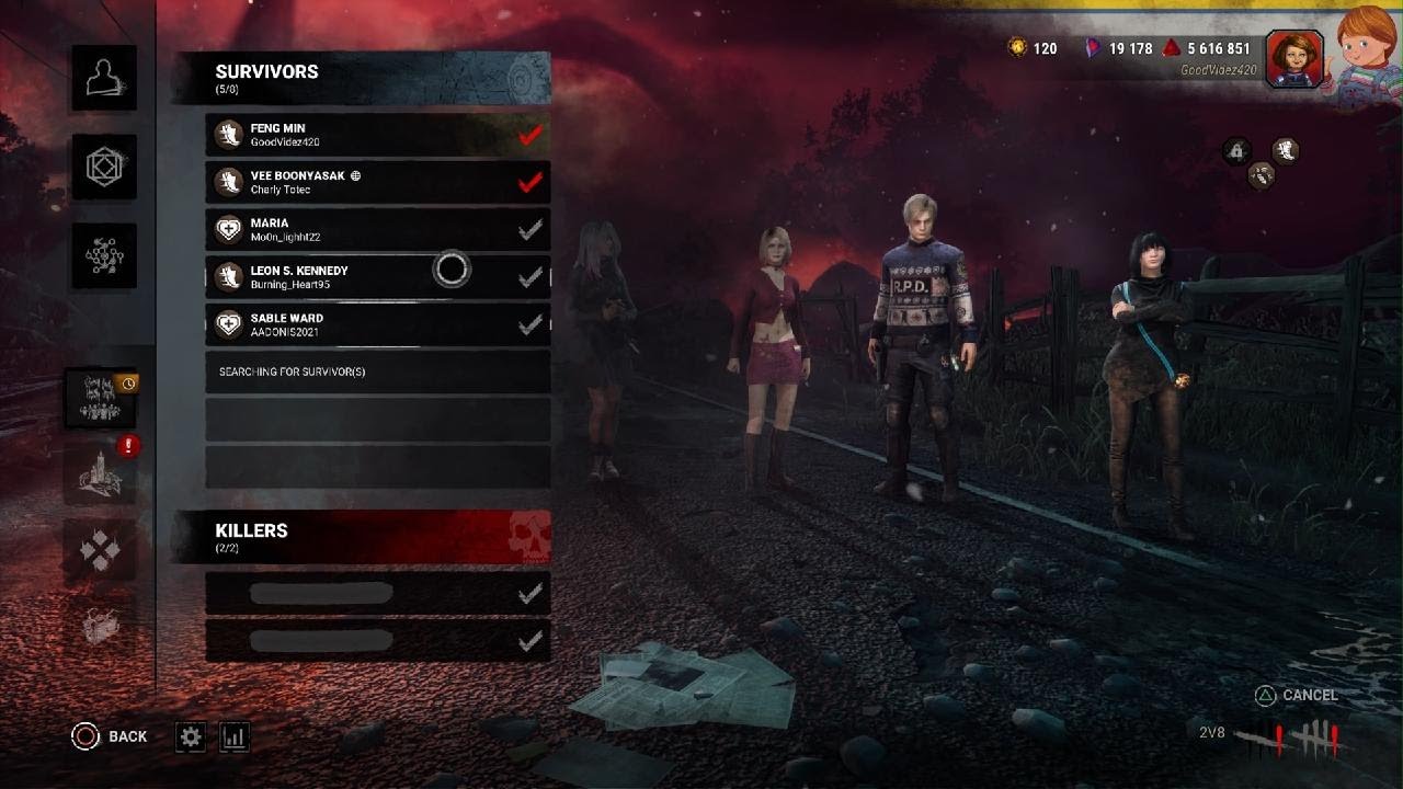 Dead by Daylight 2v8