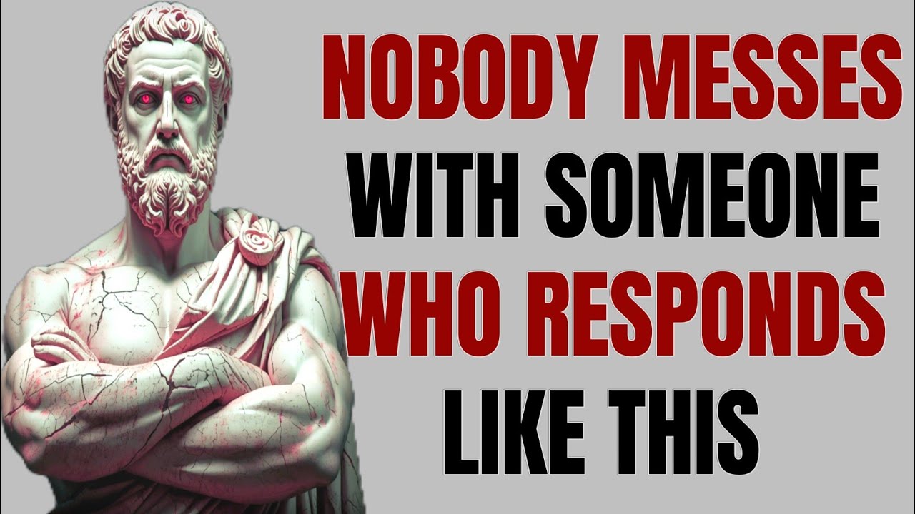 Smart Stoic Replies That Instantly Shut Anyone Up | Stoicism