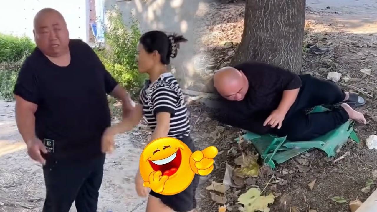 How did I get slapped to the ground like that? I'm not drunk!