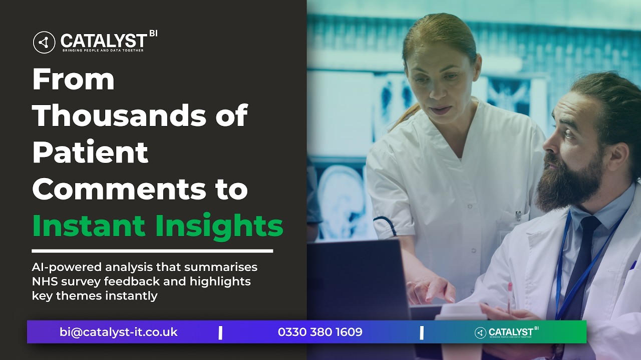 From Thousands of Patient Comments To Instant Insights